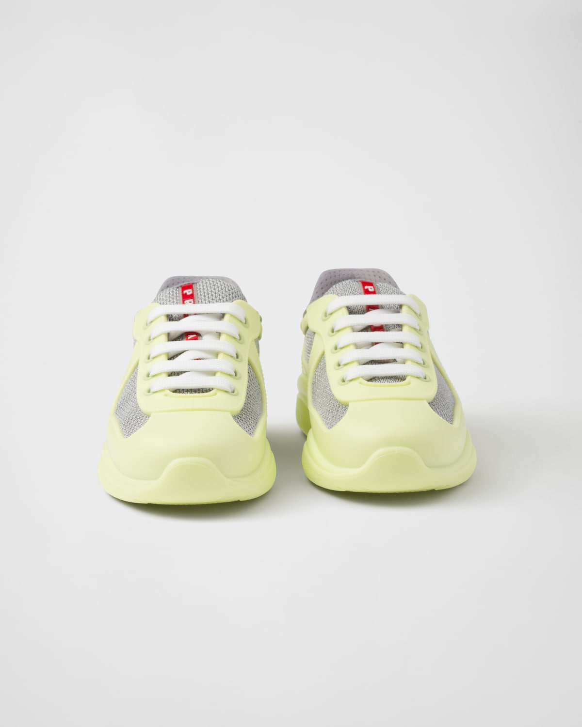 Prada Zapatillas De Goma Y Tejido Técnico Prada America's Cup