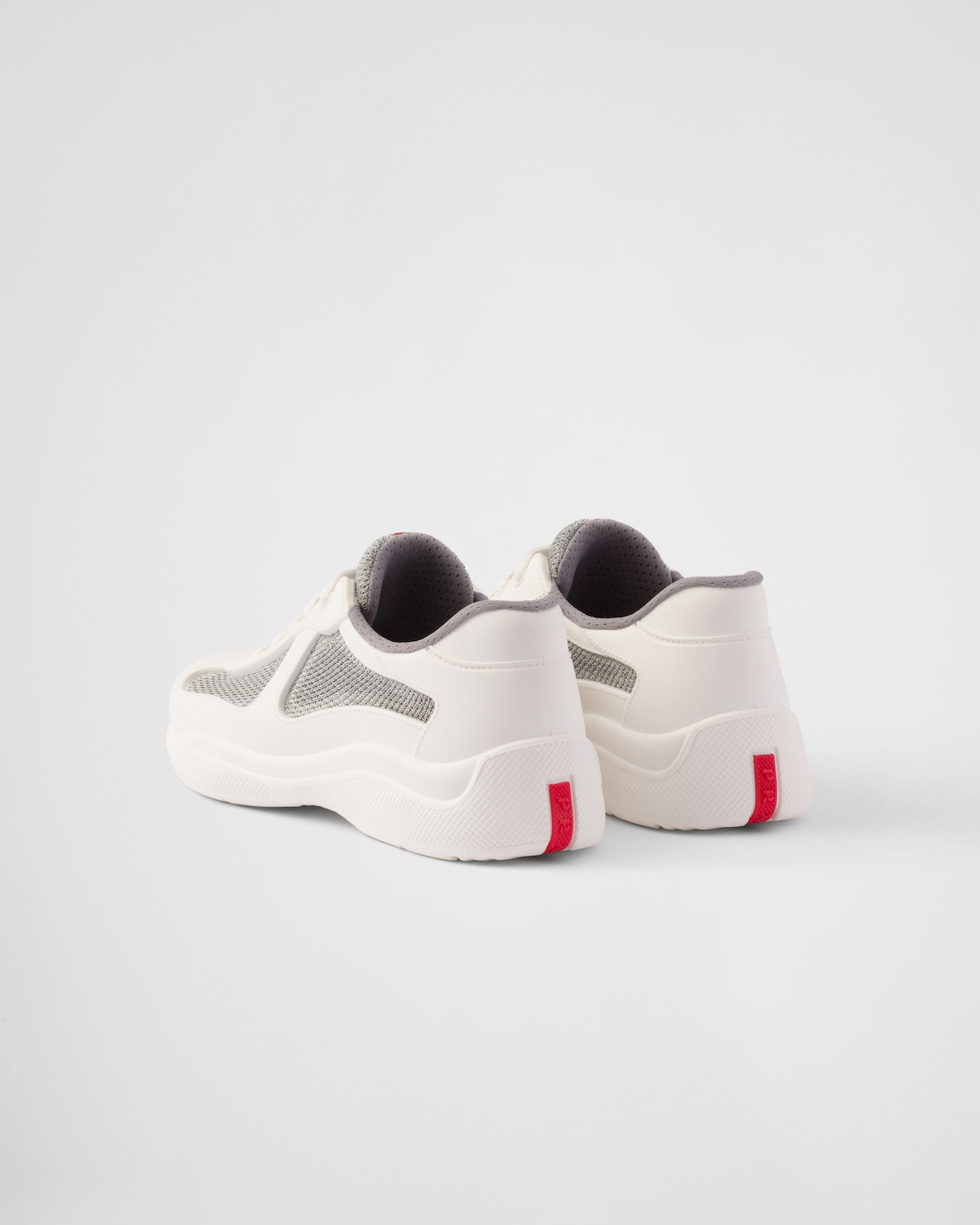 Prada Zapatillas De Goma Y Tejido Técnico Prada America's Cup