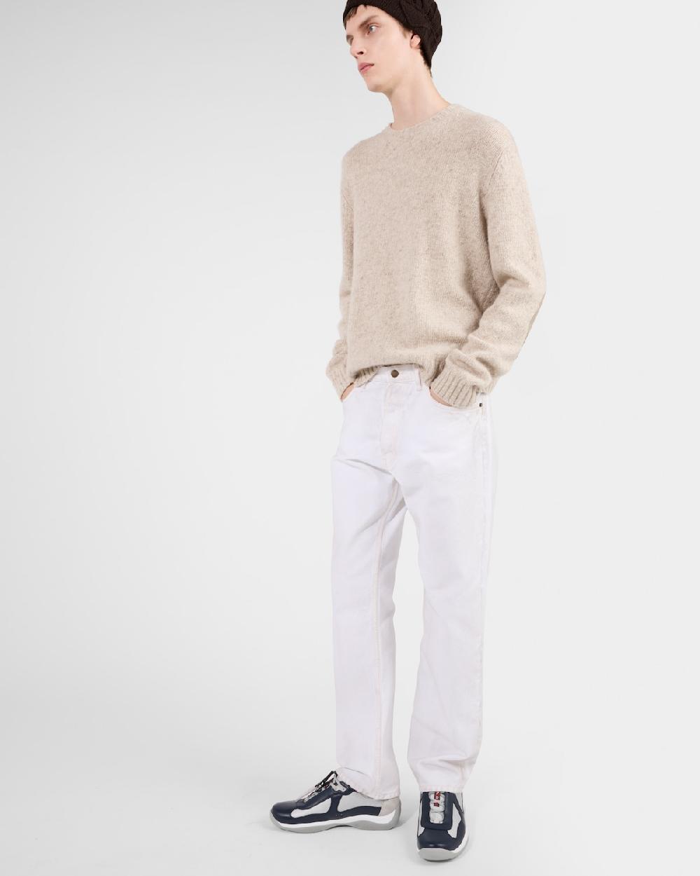 Prada Zapatillas De Goma Y Tejido Técnico Prada America's Cup