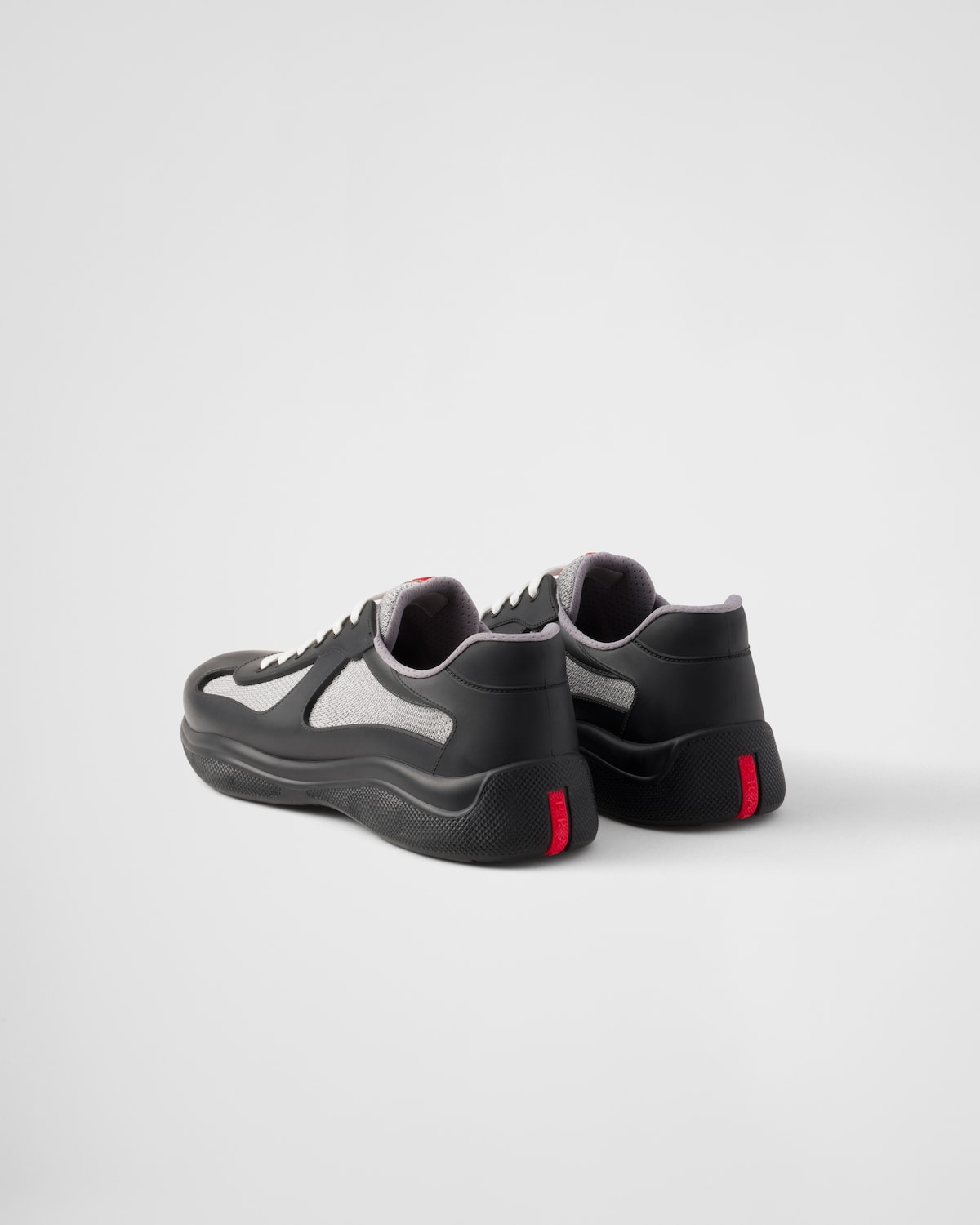 Prada Zapatillas De Goma Y Tejido Técnico Prada America's Cup