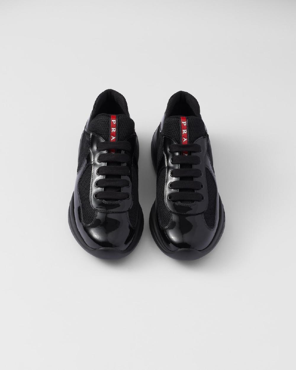 Prada Zapatillas De Tejido Biker Prada America's Cup