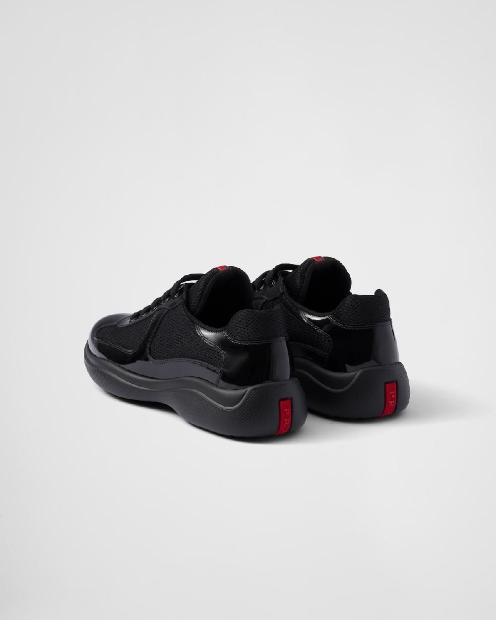 Prada Zapatillas De Tejido Biker Prada America's Cup