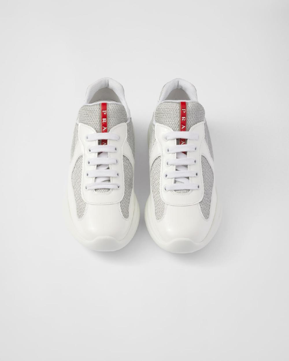 Prada Zapatillas De Tejido Biker Prada America's Cup