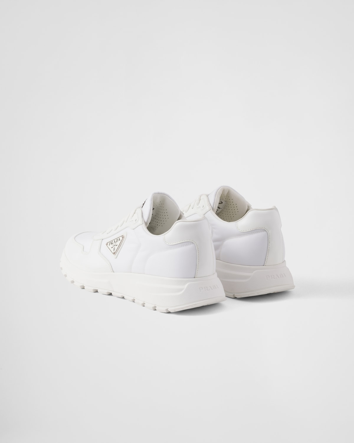 Prada Zapatillas Prax 01 De Re-Nylon Y Piel Cepillada