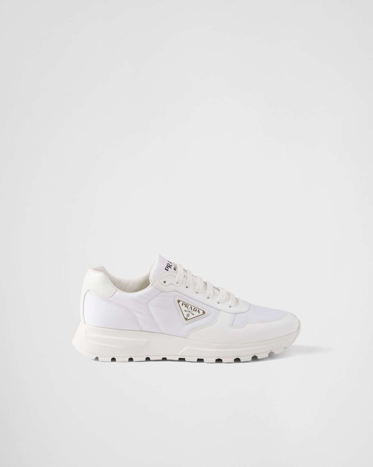 Prada Zapatillas Prax 01 de Re-Nylon y piel cepillada