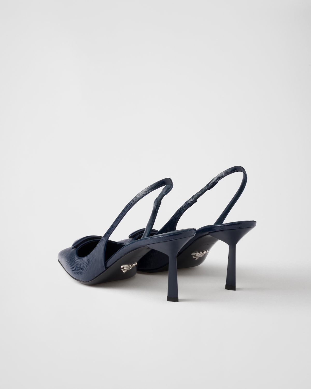 Prada Zapatos De Salón Destalonados De Charol Saffiano