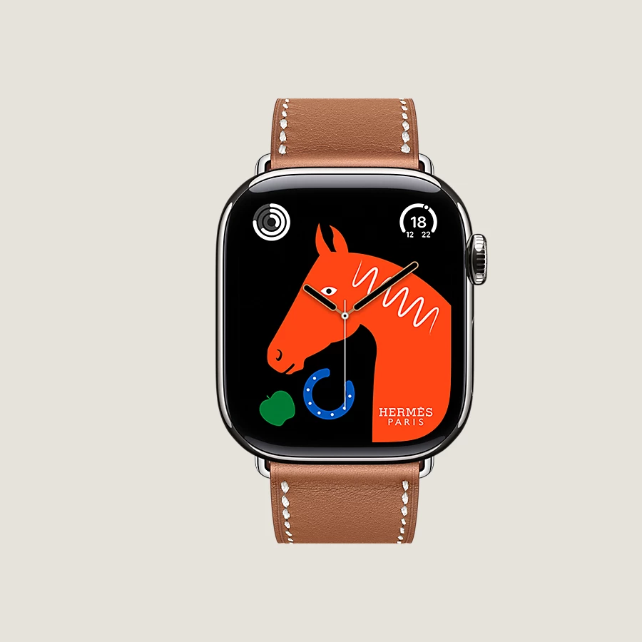 Hermès Caja Series 10 & Correa Apple Watch Hermès Single Tour 42 Mm
