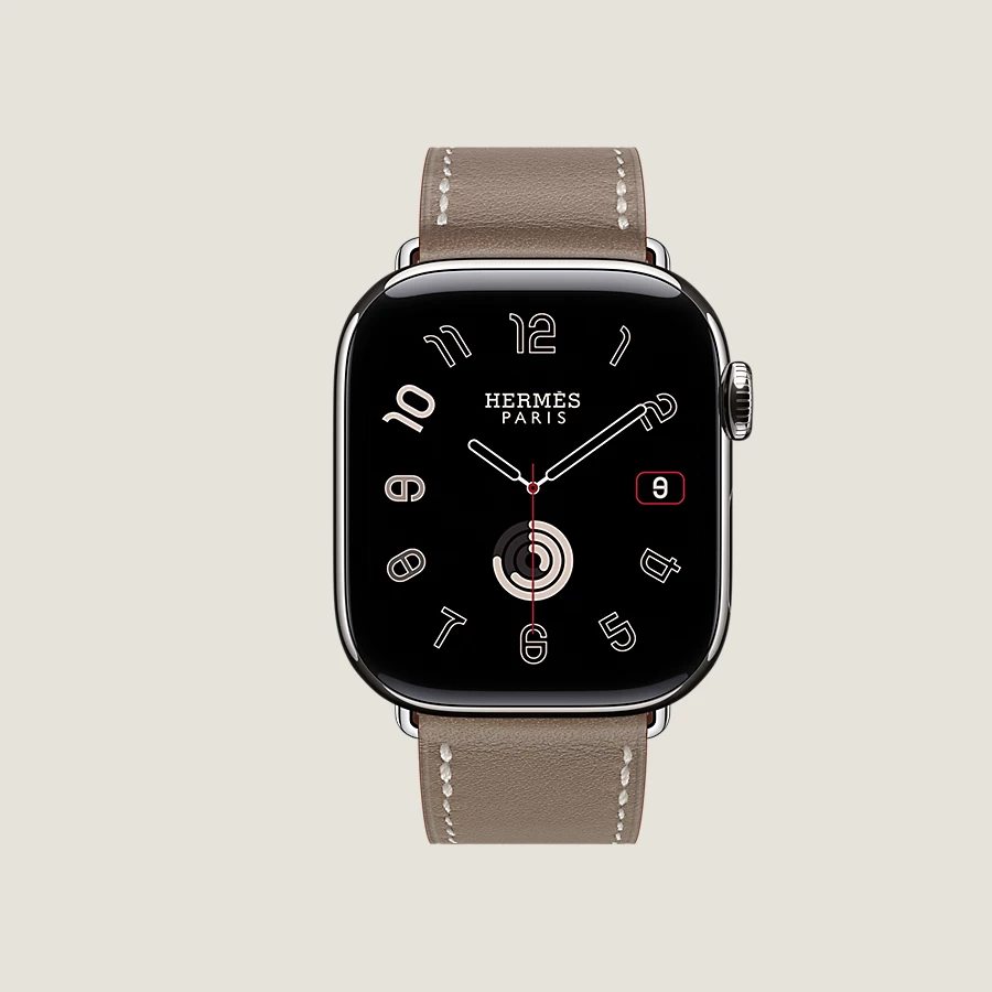 Hermès Caja Series 10 & Correa Apple Watch Hermès Single Tour 42 mm