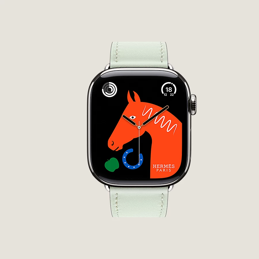 Hermès Caja Series 10 & Correa Apple Watch Hermès Single Tour 42 Mm