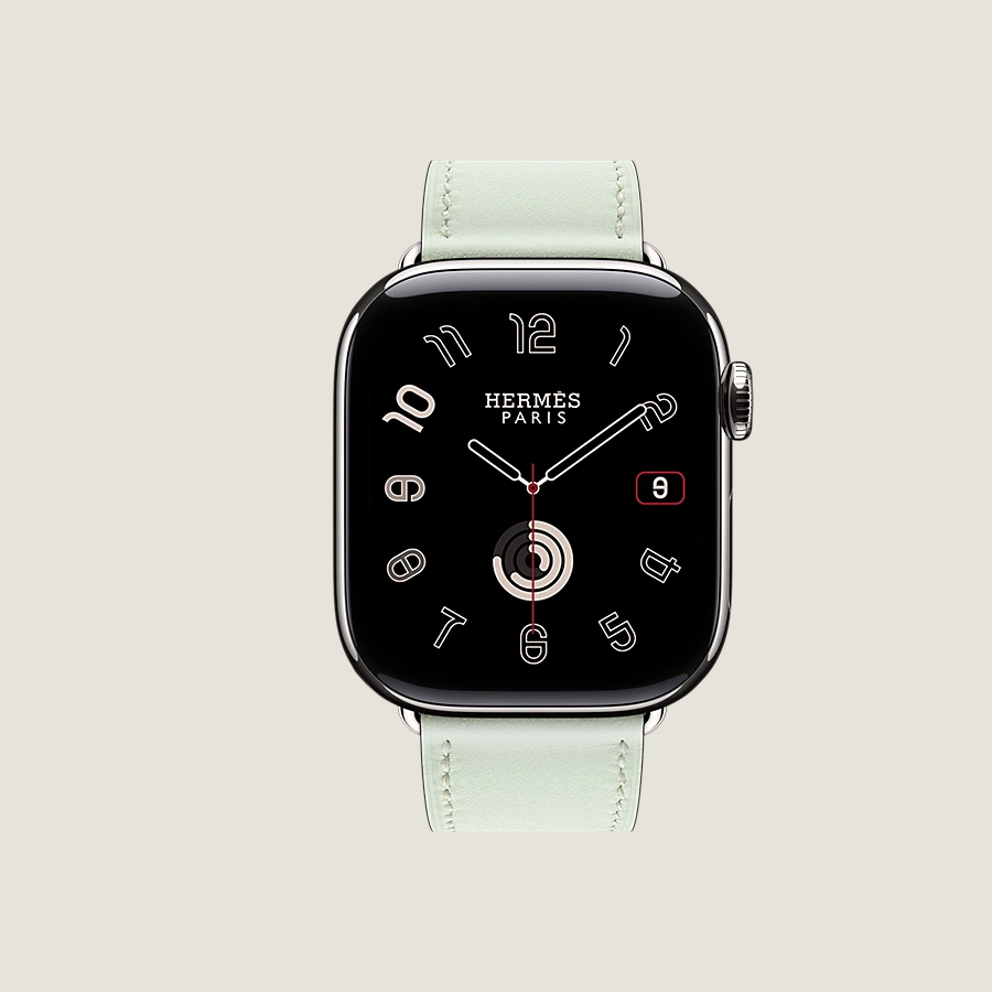 Hermès Caja Series 10 & Correa Apple Watch Hermès Single Tour 42 mm