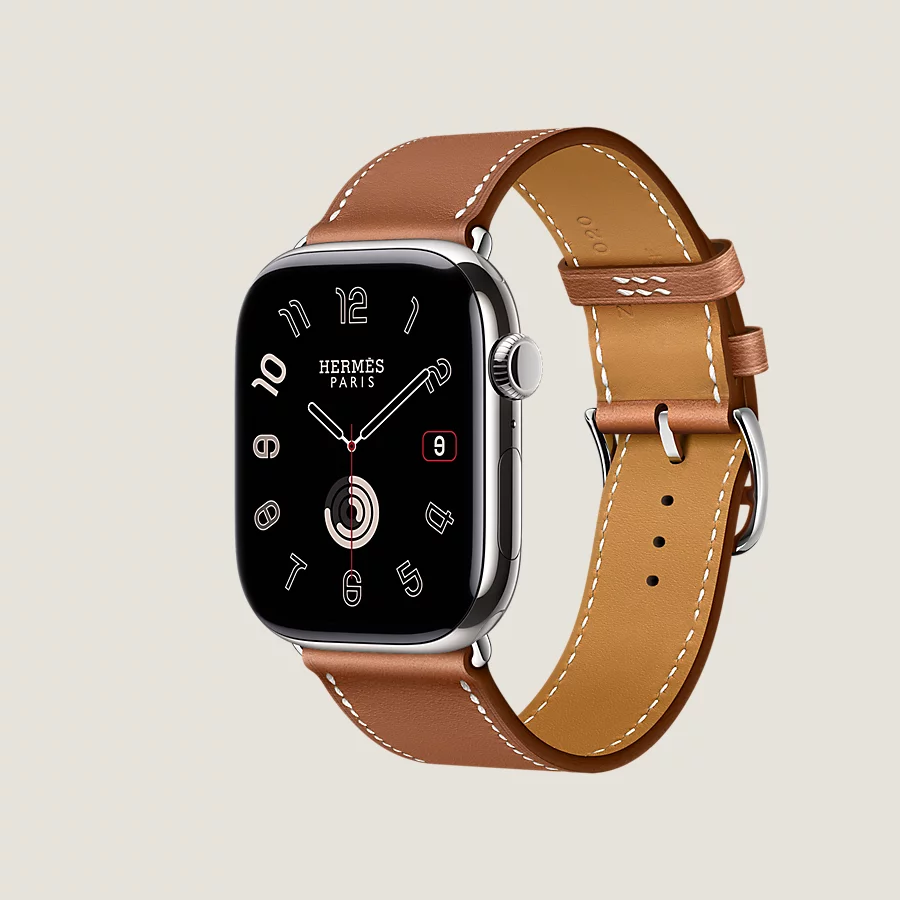 Hermès Caja Series 10 & Correa Apple Watch Hermès Single Tour 46 Mm