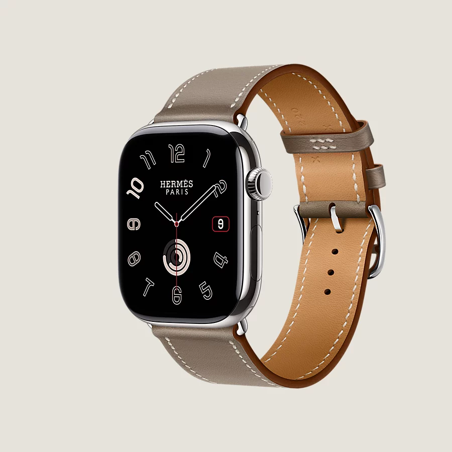 Hermès Caja Series 10 & Correa Apple Watch Hermès Single Tour 46 Mm