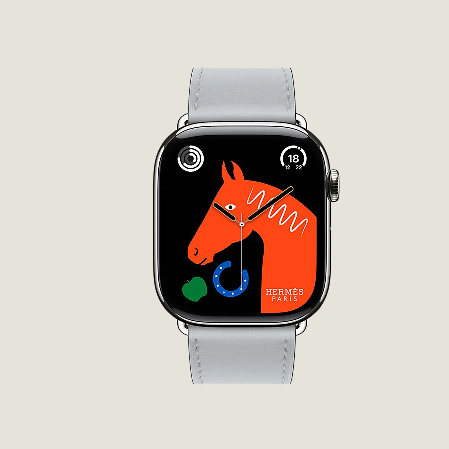 Hermès Caja Series 10 & Correa Apple Watch Hermès Single Tour 46 Mm