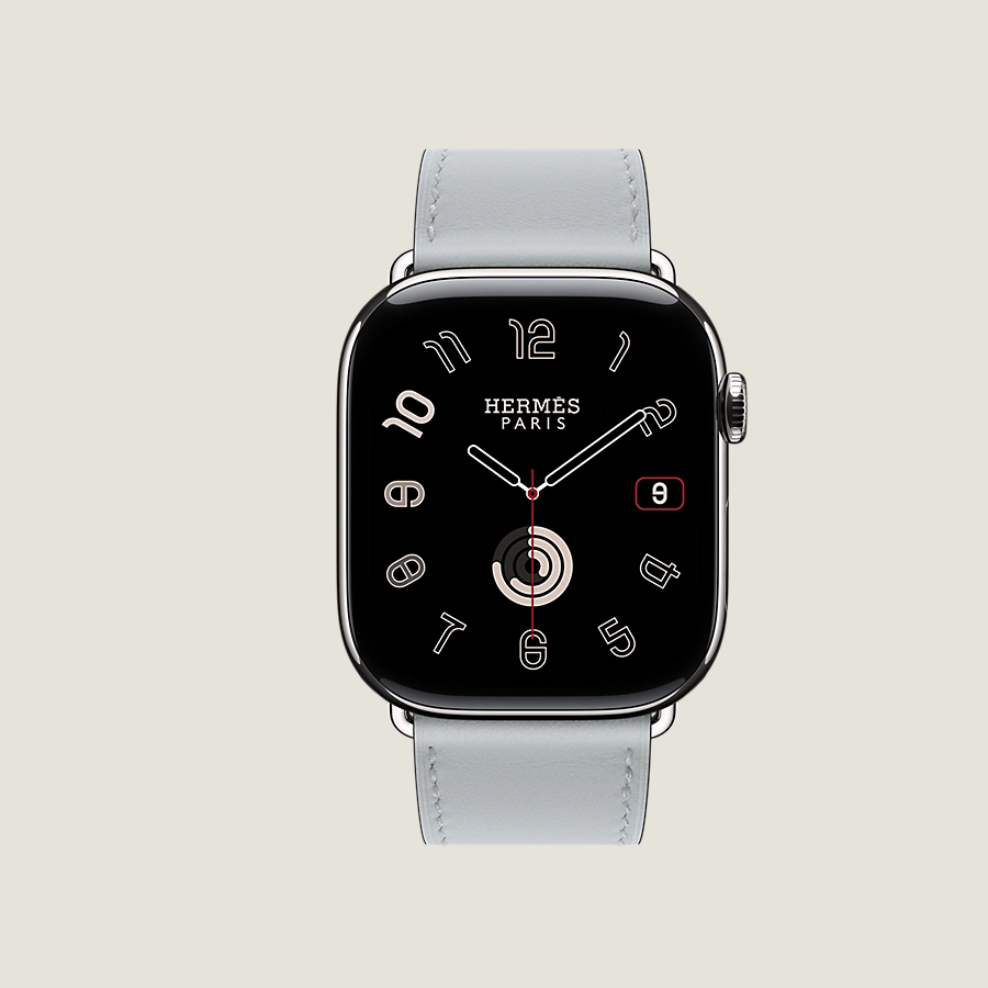 Hermès Caja Series 10 & Correa Apple Watch Hermès Single Tour 46 mm