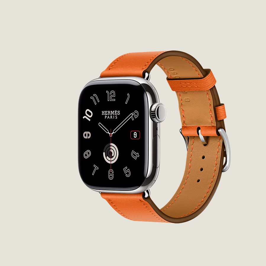 Hermès Caja Series 10 & Correa Apple Watch Hermès Single Tour 42 Mm