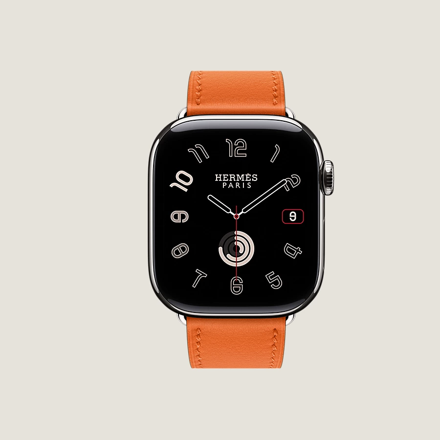 Hermès Caja Series 10 & Correa Apple Watch Hermès Single Tour 42 mm