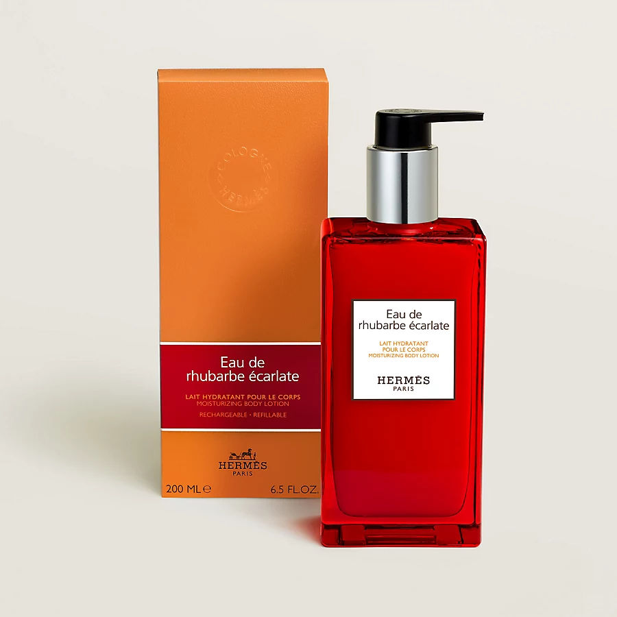 Hermès Eau De Rhubarbe écarlate Leche Hidratante Para El Cuerpo - 200 Ml