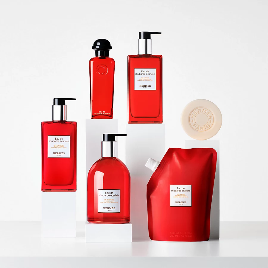 Hermès Eau De Rhubarbe écarlate Leche Hidratante Para El Cuerpo - 200 Ml