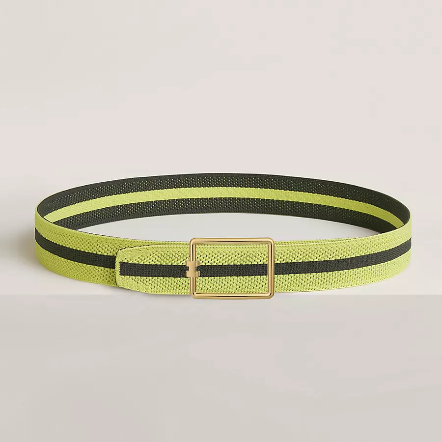 Hermès Hebilla De Cinturón Tube H & Banda De Cinturón Team 38 Mm