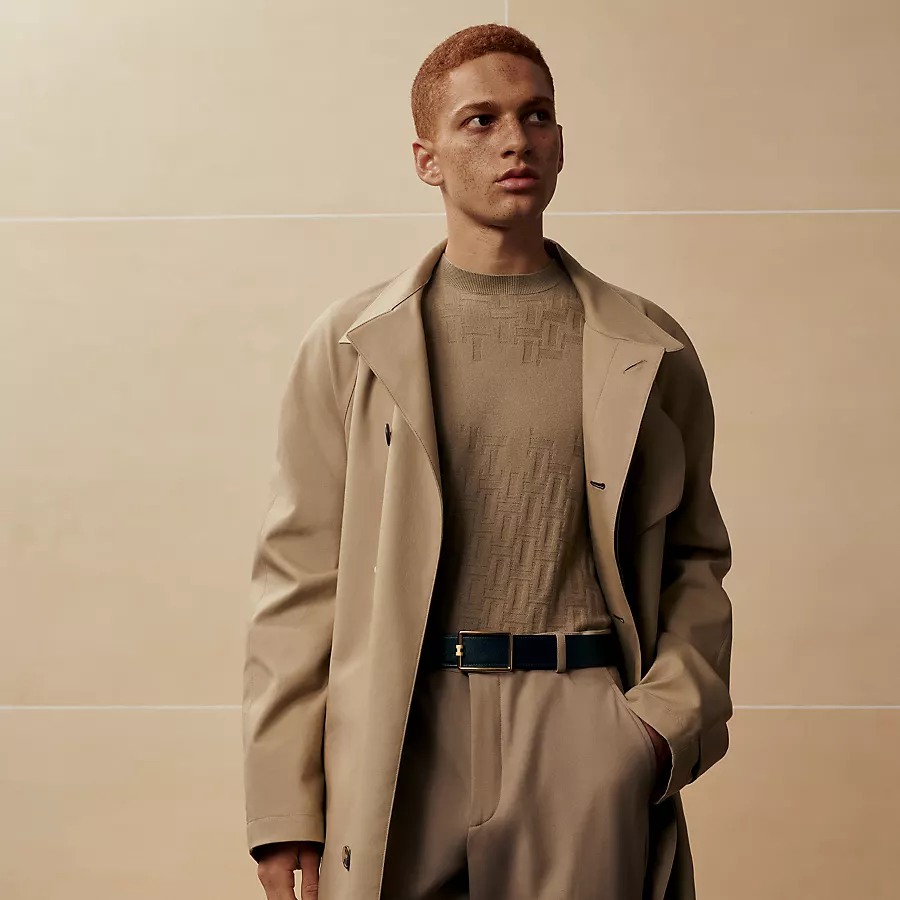 Hermès Hebilla De Cinturón Tube H & Banda De Cinturón Team 38 Mm