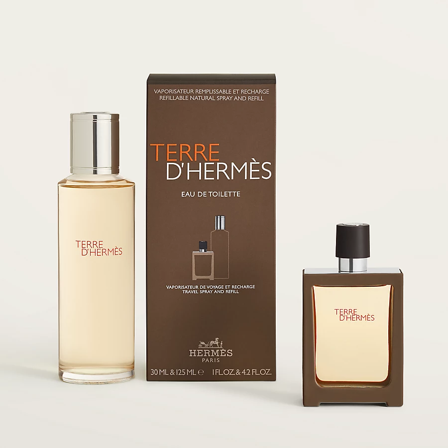 Hermès Terre D'Hermès Eau De Toilette Vaporizador Y Recarga - 155 Ml