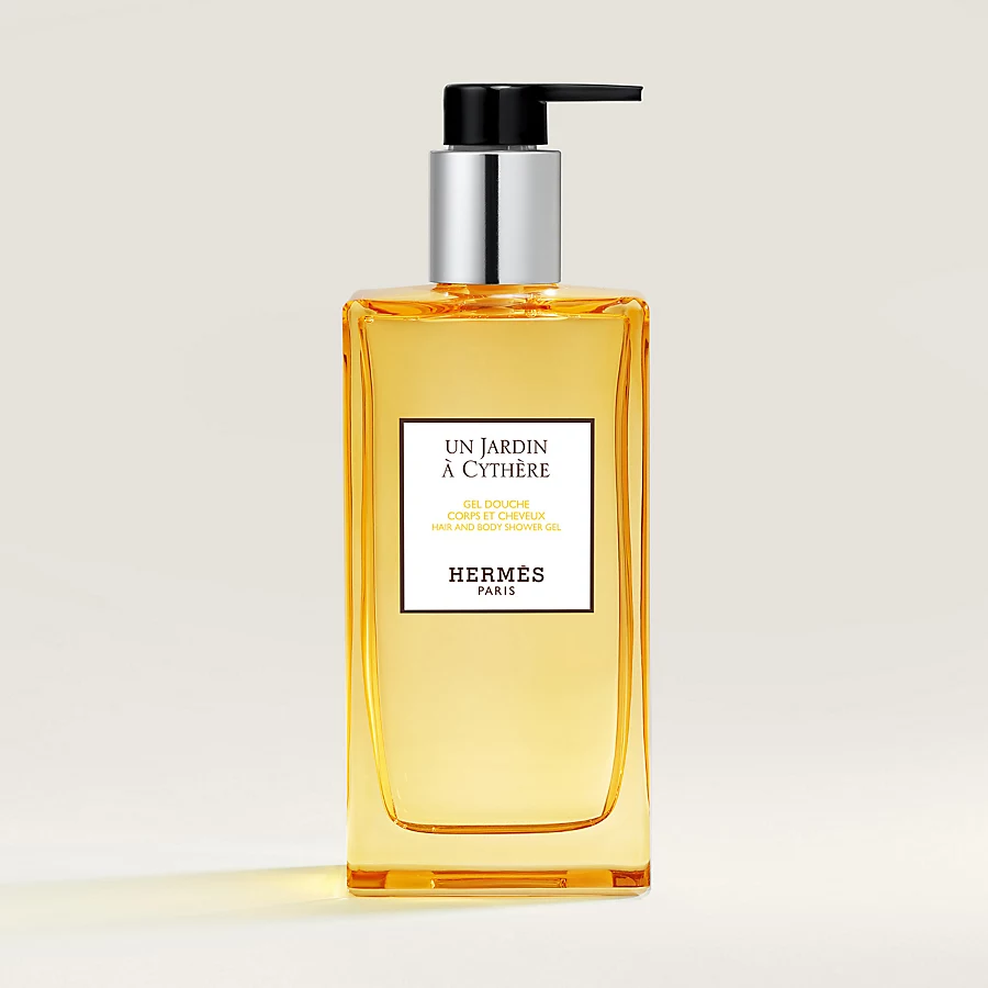 Hermès Un Jardin à Cythère Gel de ducha para cuerpo y cabello - 200 ml