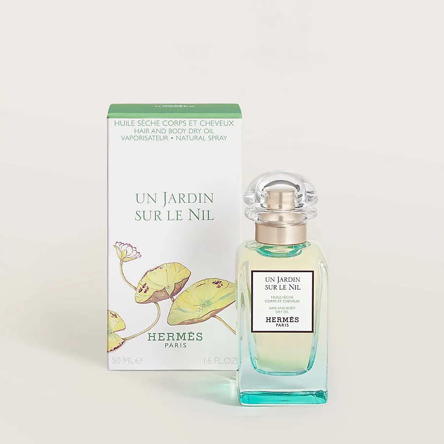 Hermès Un Jardin Sur Le Nil Aceite Seco Cuerpo Y Cabello - 50 Ml