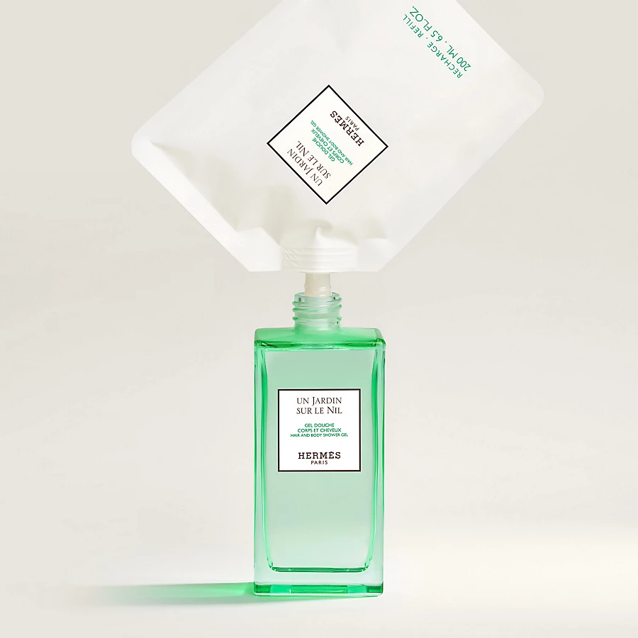 Hermès Un Jardin Sur Le Nil Gel De Ducha Para Cuerpo Y Cabello - 200 Ml