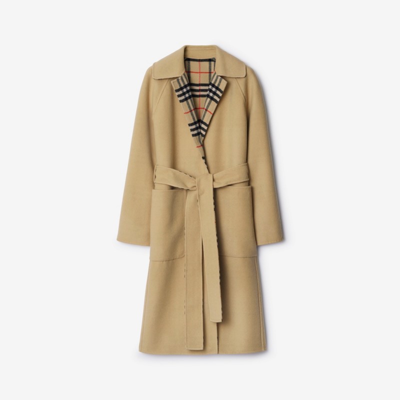 Burberry Abrigo cruzado en lana reversiblePrecio 3.050 00 €