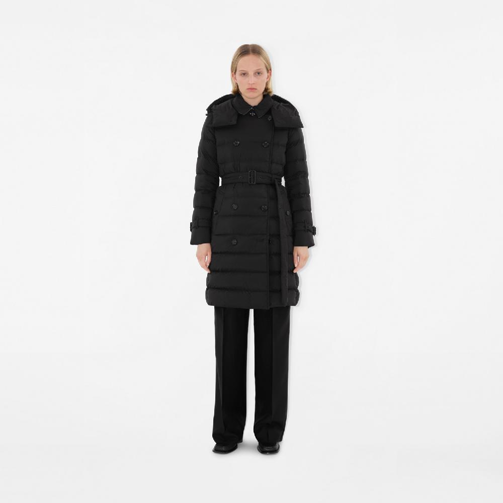 Burberry Abrigo De Plumas De Longitud Media En NailonPrecio 1.390 00 € Entallado