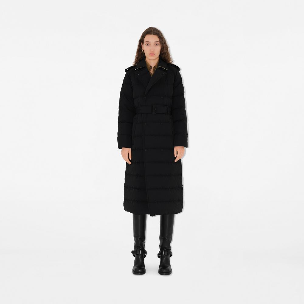 Burberry Abrigo De Plumas Largo En NailonPrecio 1.490 00 €