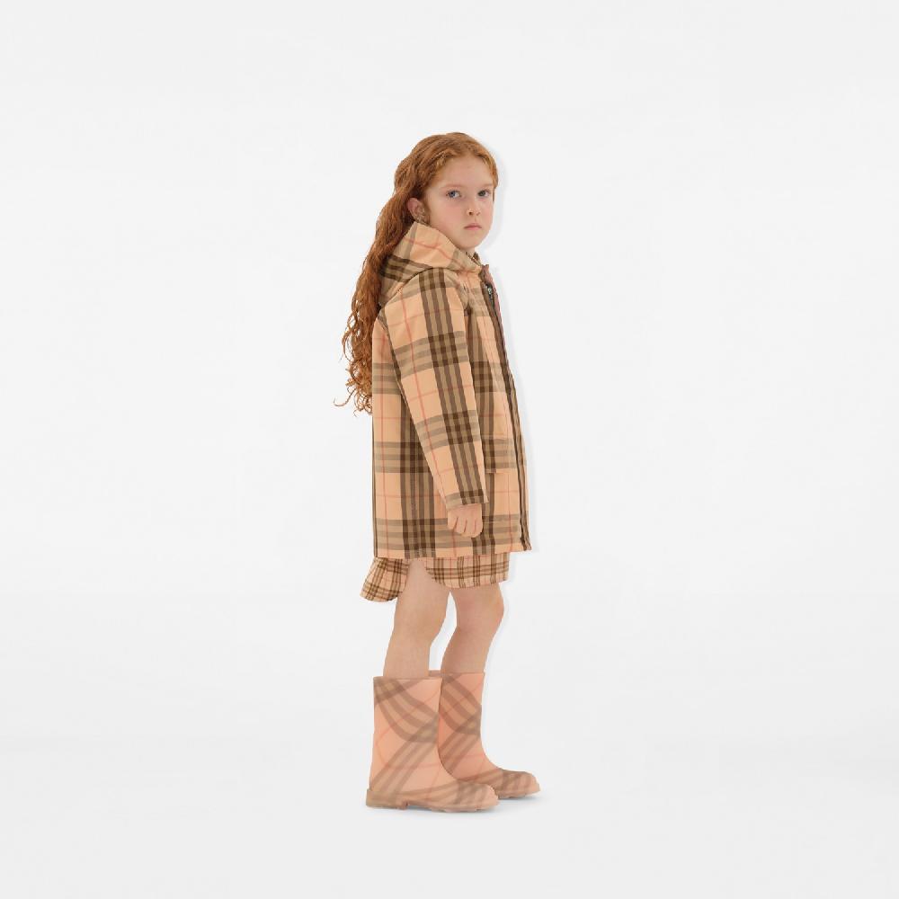 Burberry Abrigo Reversible En Algodón CheckPrecio 720 00 € 3-14 Años
