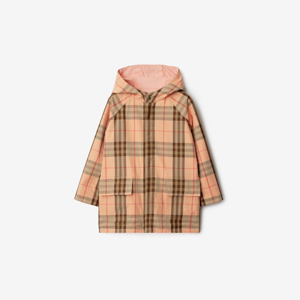 Burberry Abrigo Reversible En Algodón CheckPrecio 720 00 € 3-14 Años