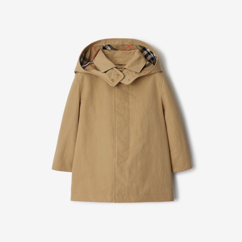 Burberry Abrigo tres cuartos en nailon y algodónPrecio 590 00 € 6-24 meses