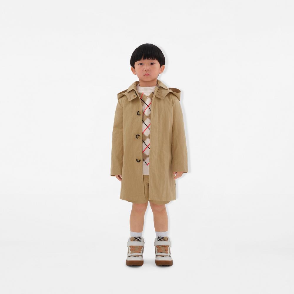 Burberry Abrigo Tres Cuartos En Nailon Y AlgodónPrecio 670 00 € 3-14 Años