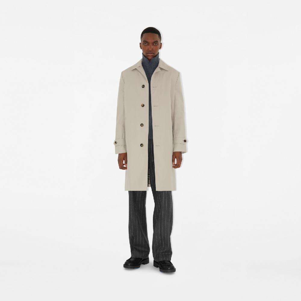 Burberry Abrigo Tres Cuartos Largo En Mezcla De AlgodónPrecio 1.890 00 €