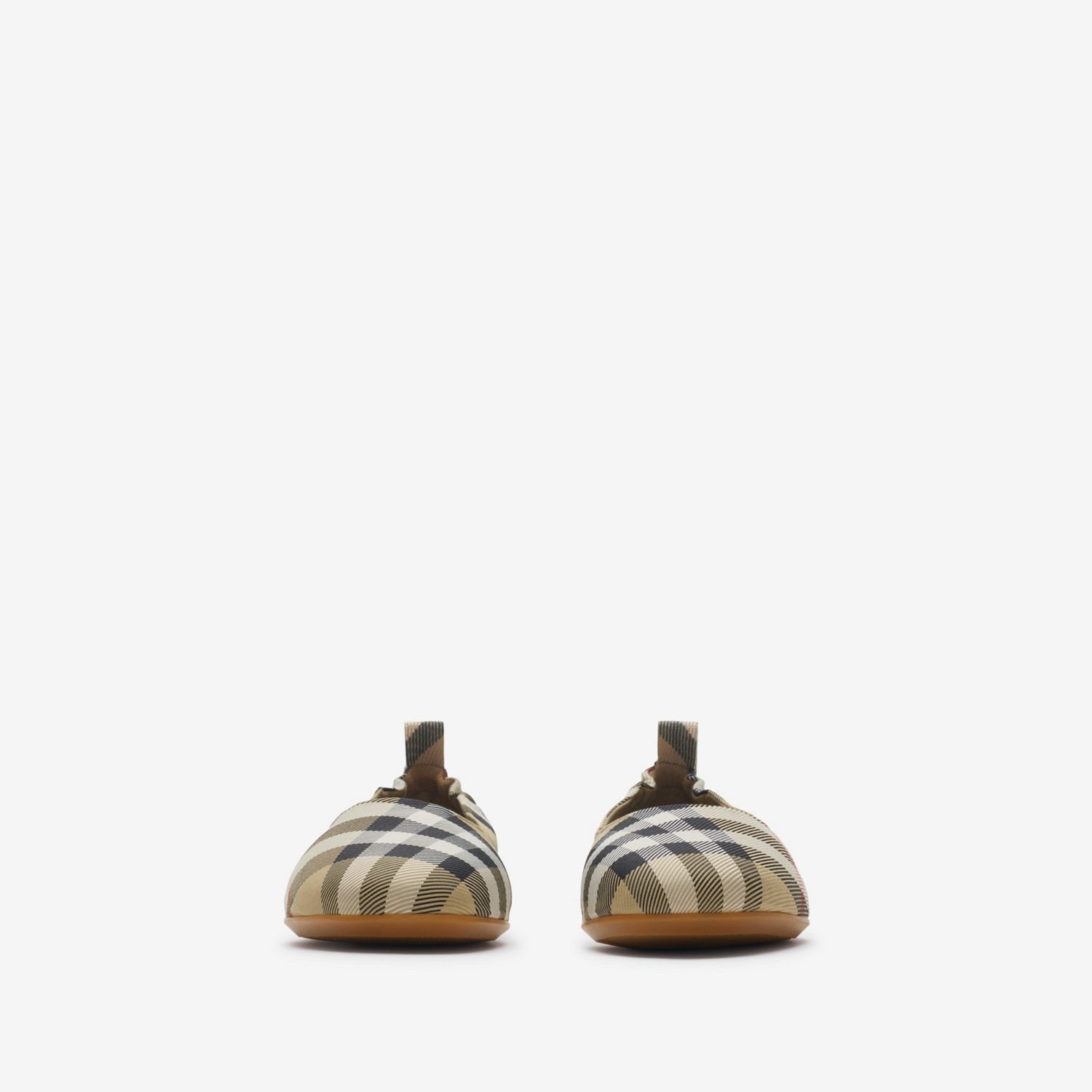 Burberry Bailarinas En Mezcla De Nailon CheckPrecio 370 00 € 4-14 Años