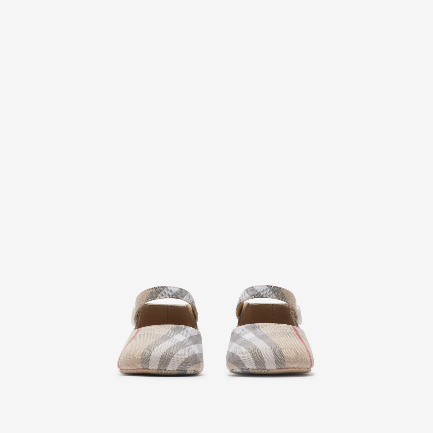 Burberry Bailarinas Mary Jane En Algodón CheckPrecio 190 00 € 0-24 Meses