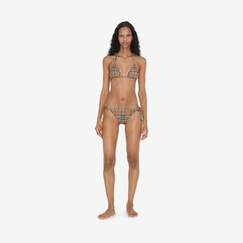 Burberry Bikini De Triángulo CheckPrecio 530 00 € Nuevamente Disponible