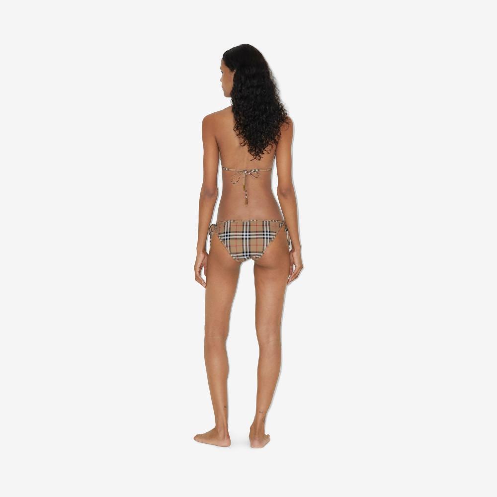 Burberry Bikini De Triángulo CheckPrecio 530 00 € Nuevamente Disponible