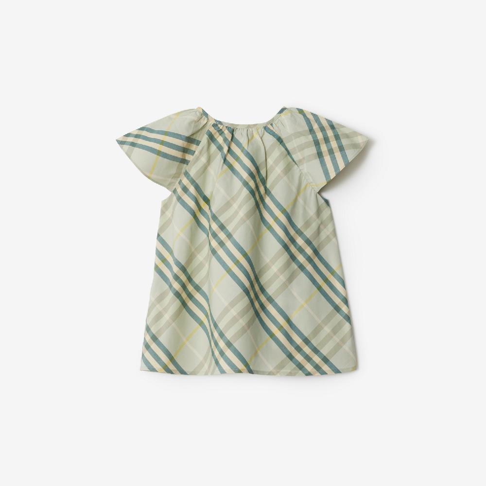 Burberry Blusa En Algodón CheckPrecio 250 00 € 3-14 Años