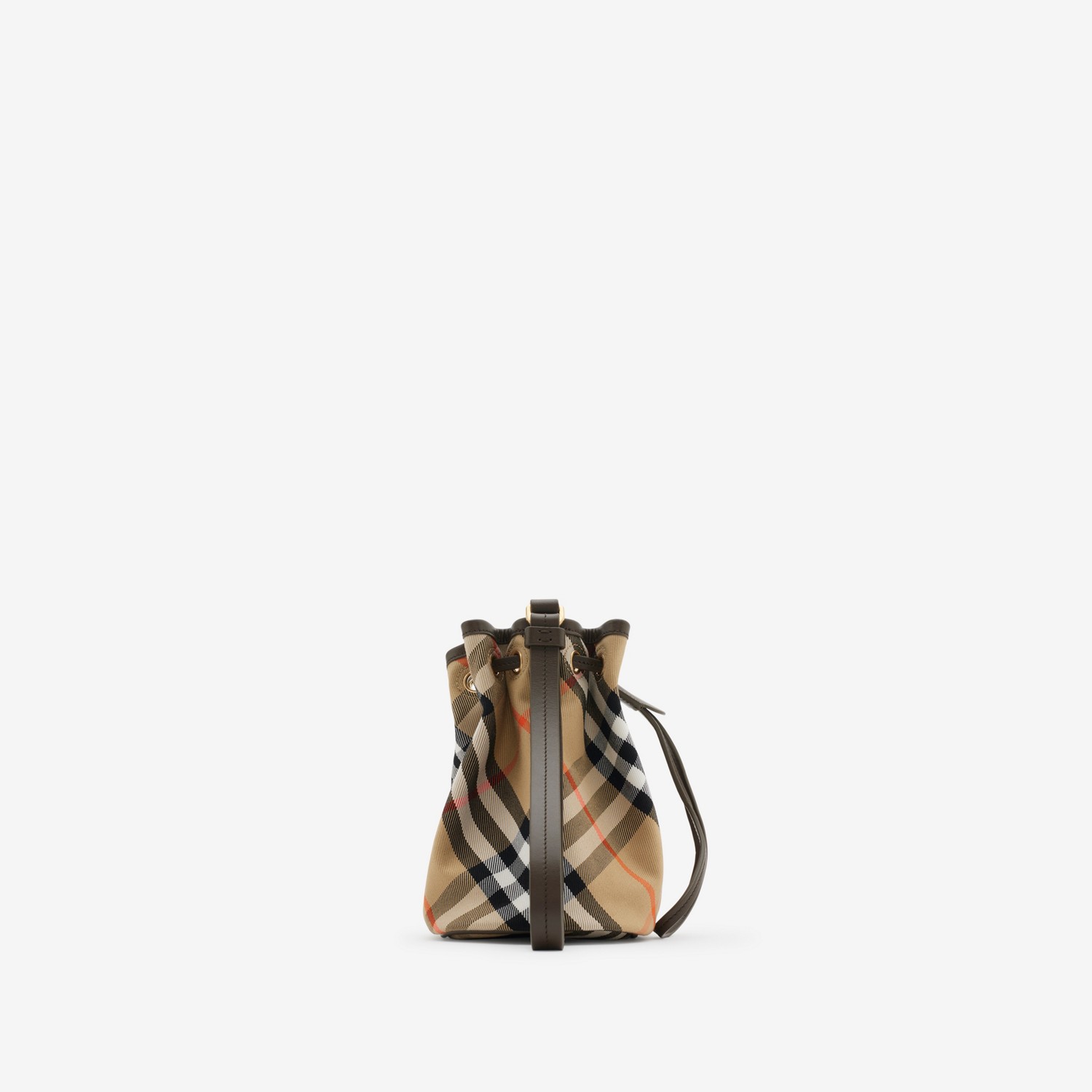 Burberry Bolso De Mano Check Con Cierre De CordónPrecio 570 00 €