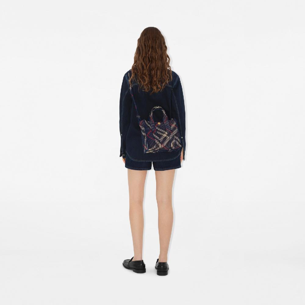 Burberry Bolso Tote Mini En Punto CheckPrecio 1.350 00 €