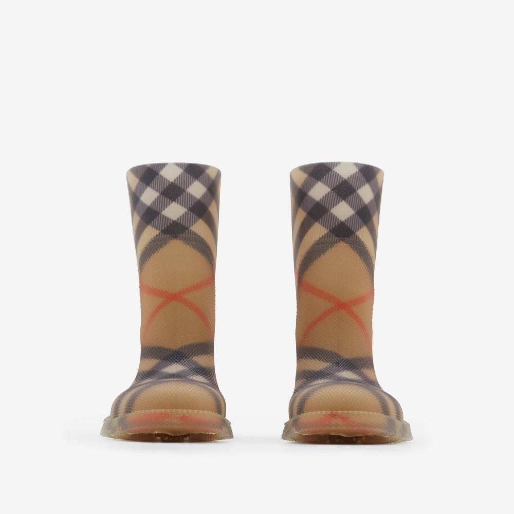 Burberry Botas Altas Marsh En Goma CheckPrecio 260 00 € 6-36 Meses
