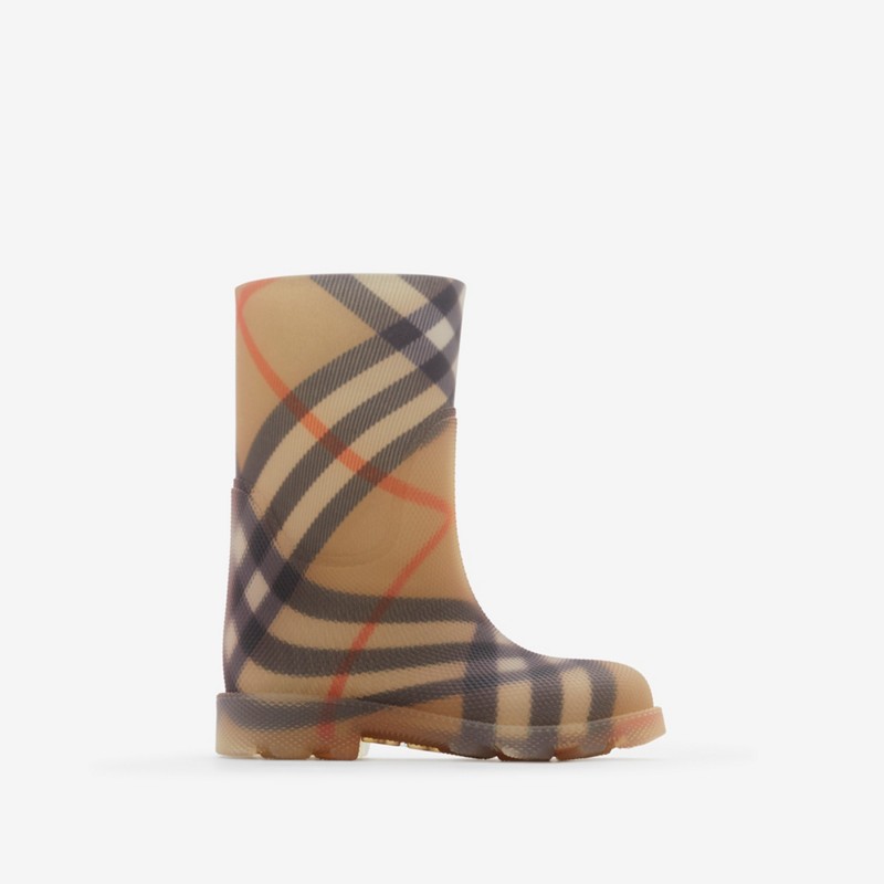 Burberry Botas altas Marsh en goma CheckPrecio 260 00 € 6-36 meses