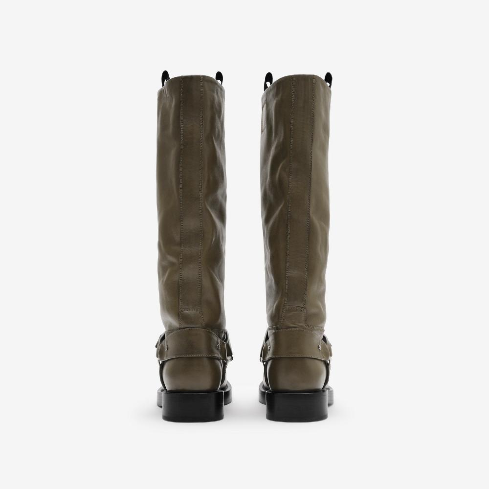 Burberry Botas Altas Saddle En PielPrecio 1.750 00 € Pasarela