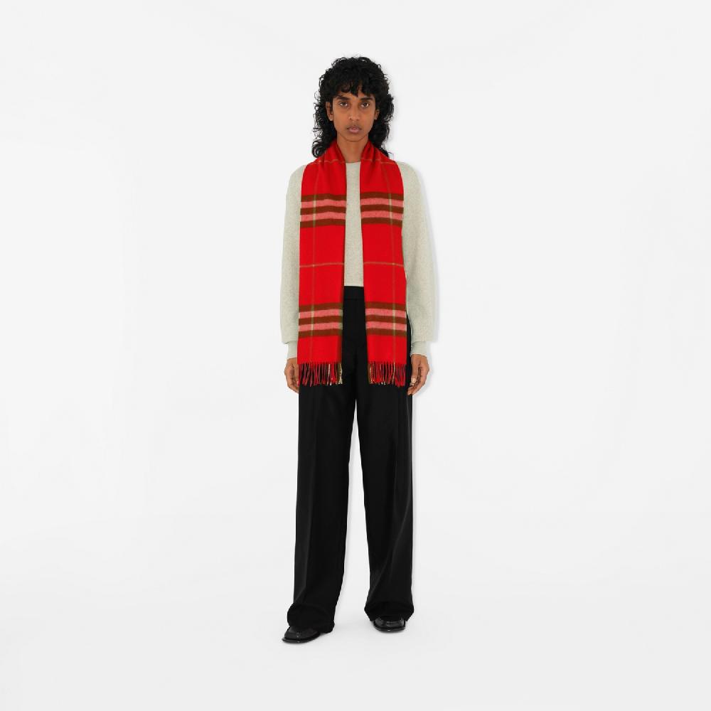 Burberry Bufanda En Cachemir CheckPrecio 490 00 € Probador Virtual