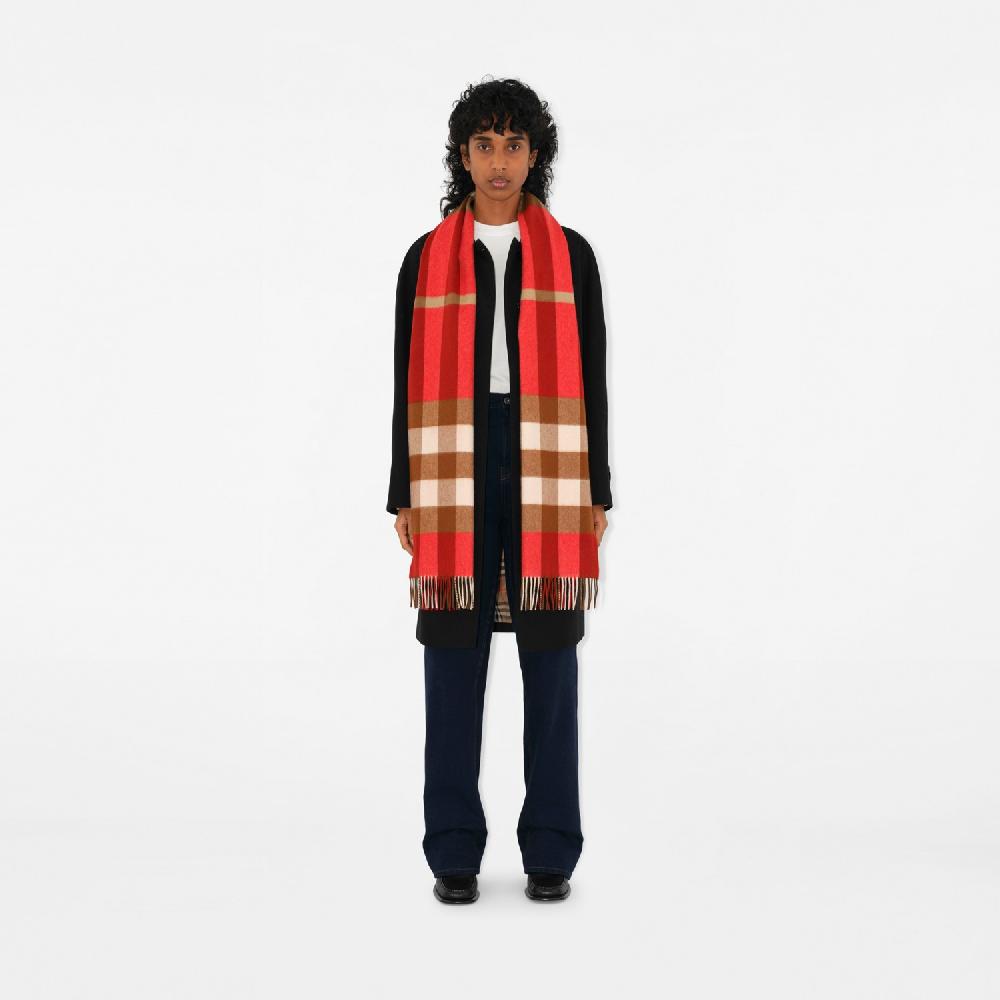 Burberry Bufanda En Cachemir CheckPrecio 550 00 € Personalizable Con Iniciales