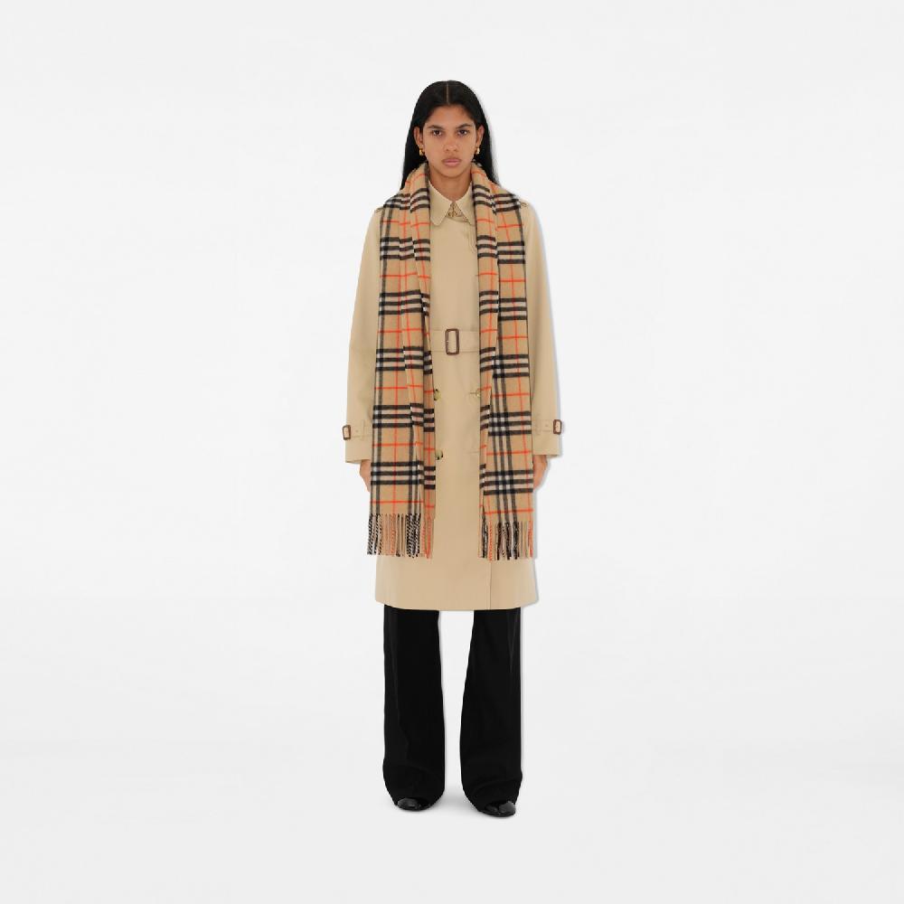 Burberry Bufanda En Cachemir CheckPrecio 820 00 € Personalizable Con Iniciales
