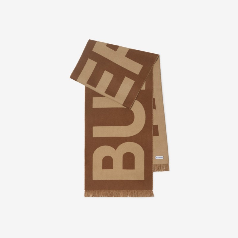 Burberry Bufanda en lana con logotipoPrecio 320 00 €